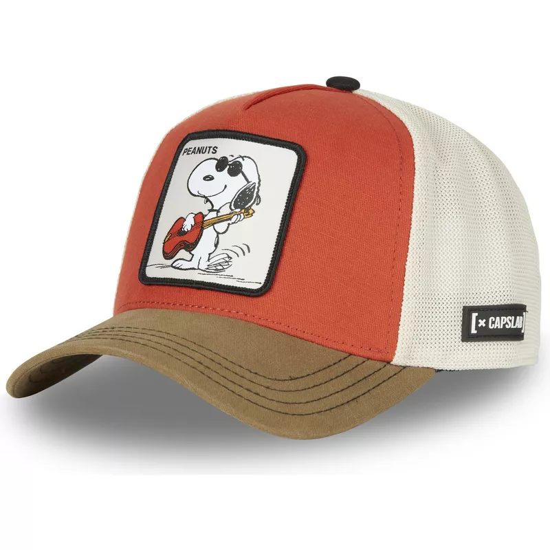 capslab-snoopy-pea-ct-peanuts-multicolor-trucker-hat