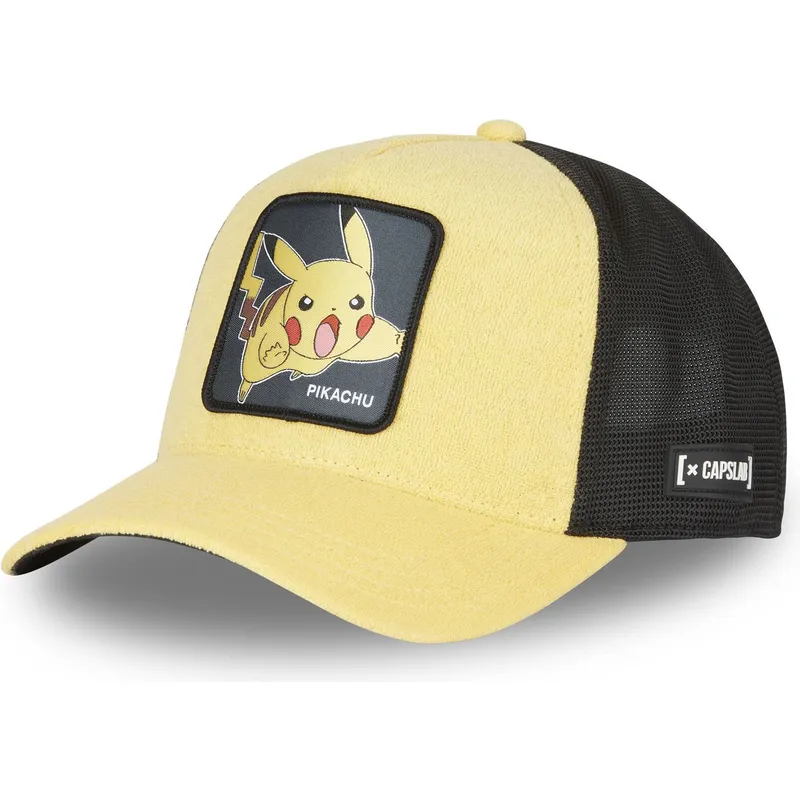 curva-snapback-pikachu-pokemon-capslab curva-snapback-pikachu-pokemon-capslab
