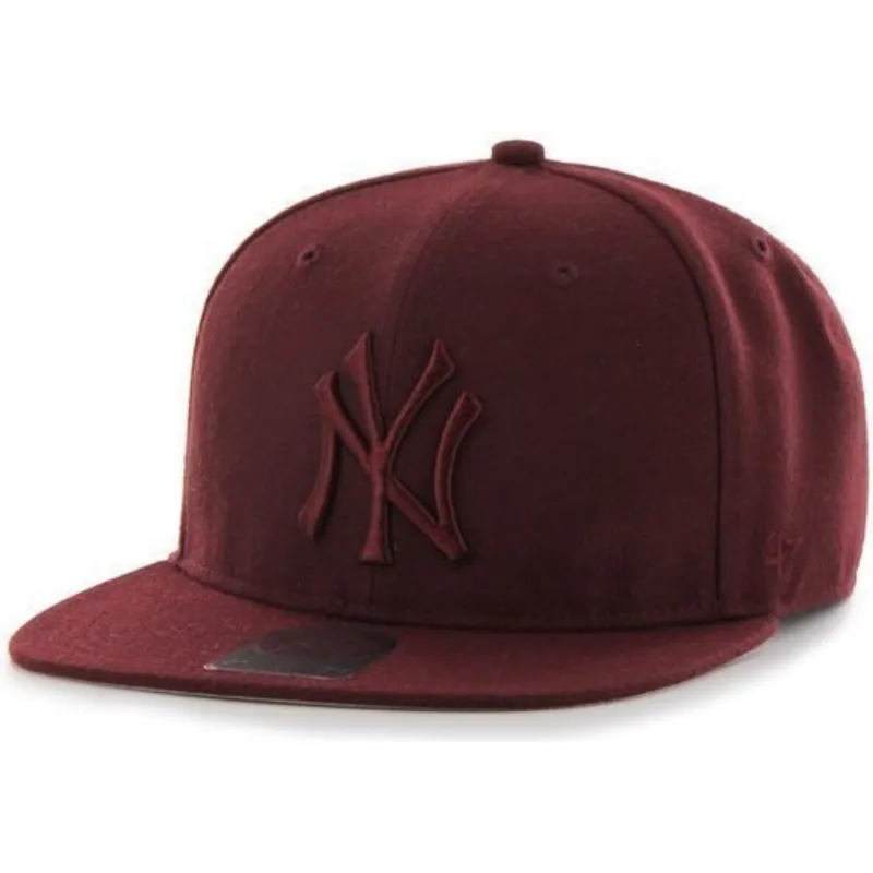 plana-snapback-granate-grande-new-york-yankees-mlb-47-brand