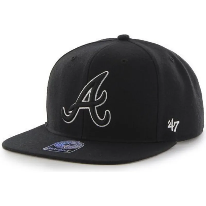 plana-snapback-atlanta-braves-mlb-47-brand