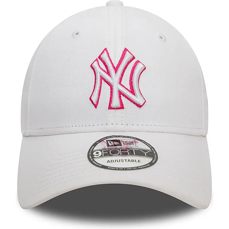 curva-rosa-9forty-team-outline-new-york-yankees-mlb-new-era