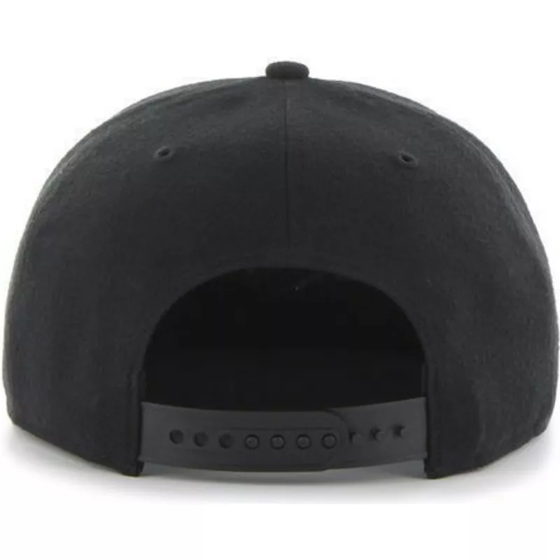 47-brand-flat-brim-black-logo-chicago-white-sox-mlb-sure-shot-black-snapback-cap