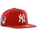 47-brand-flat-brim-new-york-yankees-mlb-sure-shot-red-snapback-cap