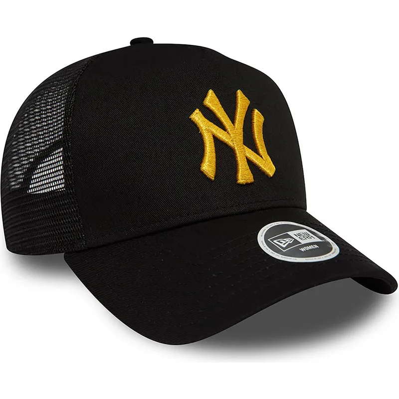 curva-snapback-a-frame-metallic-new-york-yankees-mlb-new-era