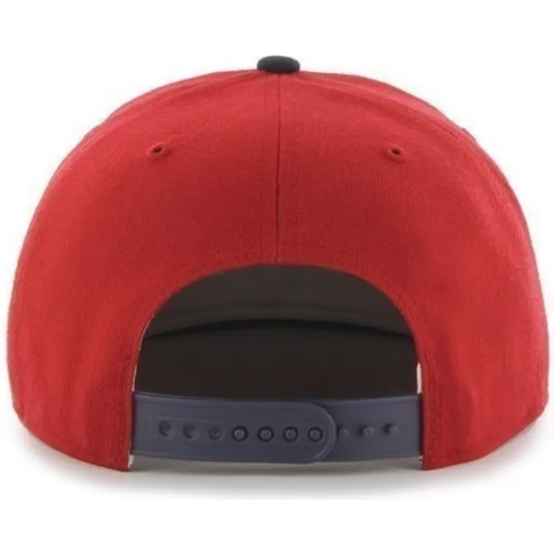 plana-snapback-boston-red-sox-mlb-47-brand