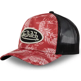 Καπέλα καμπύλη κόκκινο snapback TRO CT από Von Dutch