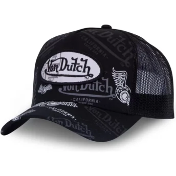Καπέλα καμπύλη μαύρο snapback LE GRE από Von Dutch