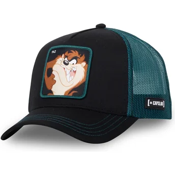 Καπέλα καμπύλη μαύρο snapback Διάβολος της Τασμανίας Looney Tunes από Capslab