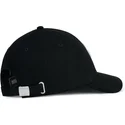 oblack-curved-brim-baseball-peach-black-adjustable-cap