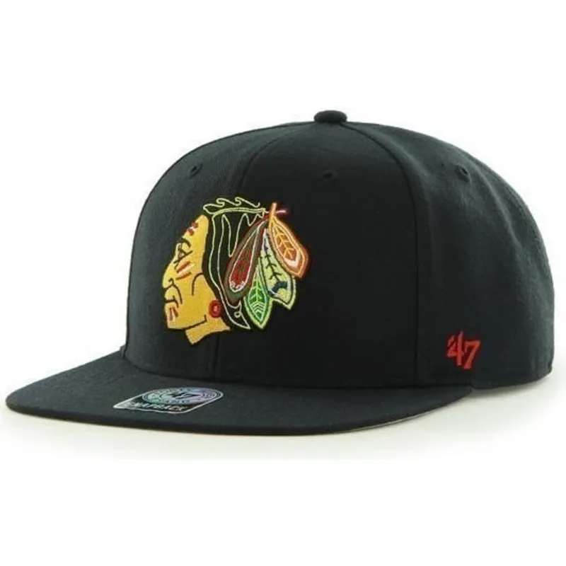 plana-snapback-chicago-blackhawks-nhl-47-brand