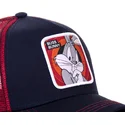 capslab-bugs-bunny-bun5-looney-tunes-navy-blue-and-red-trucker-hat