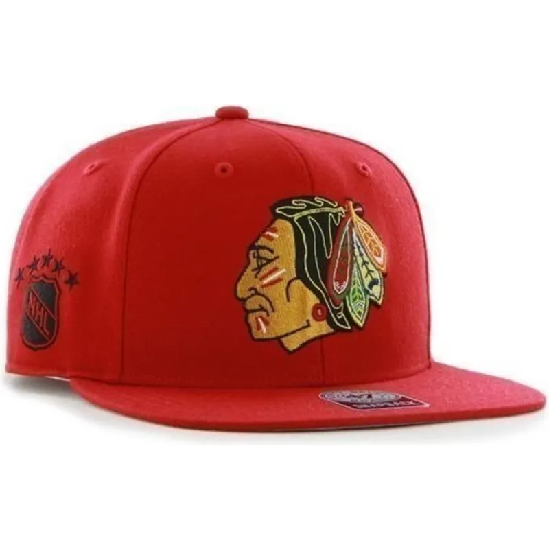 plana-snapback-chicago-blackhawks-nhl-47-brand