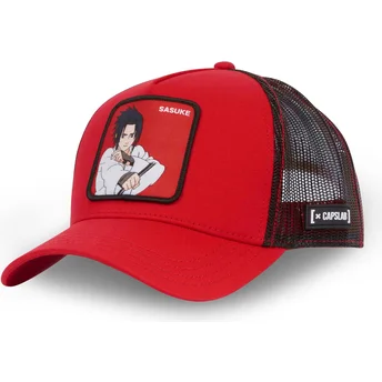 Καπέλα καμπύλη κόκκινο snapback SAR Sasuke Uchiha Naruto από Capslab