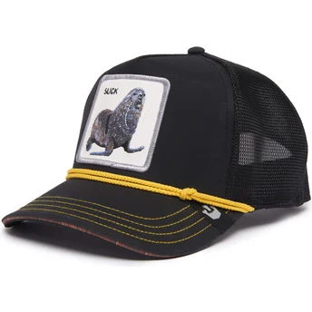 Καπέλα καμπύλη μαύρο snapback Slick Seal of Approval Nautical Nonsense The Farm Goorin Bros.