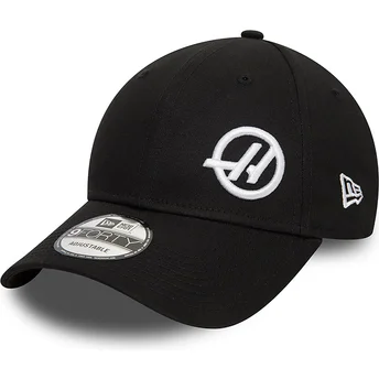 Καπέλα καμπύλη μαύρο snapback 9FORTY από Haas F1 Team Formula 1 από New Era