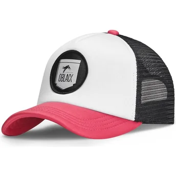 Καπέλα καμπύλη ροζ snapback από Oblack