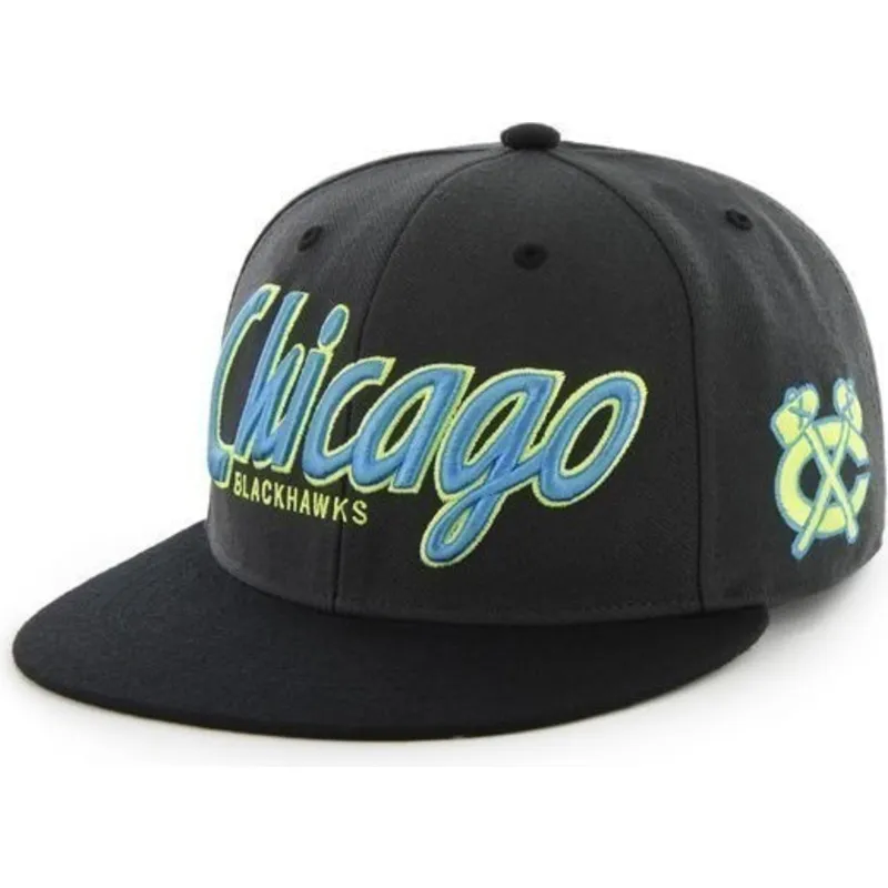 plana-snapback-de-letras-chicago-blackhawks-nhl-47-brand plana-snapback-de-letras-chicago-blackhawks-nhl-47-brand