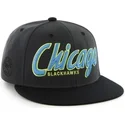 plana-snapback-de-letras-chicago-blackhawks-nhl-47-brand
