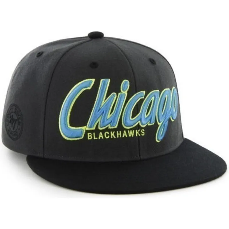 plana-snapback-de-letras-chicago-blackhawks-nhl-47-brand plana-snapback-de-letras-chicago-blackhawks-nhl-47-brand