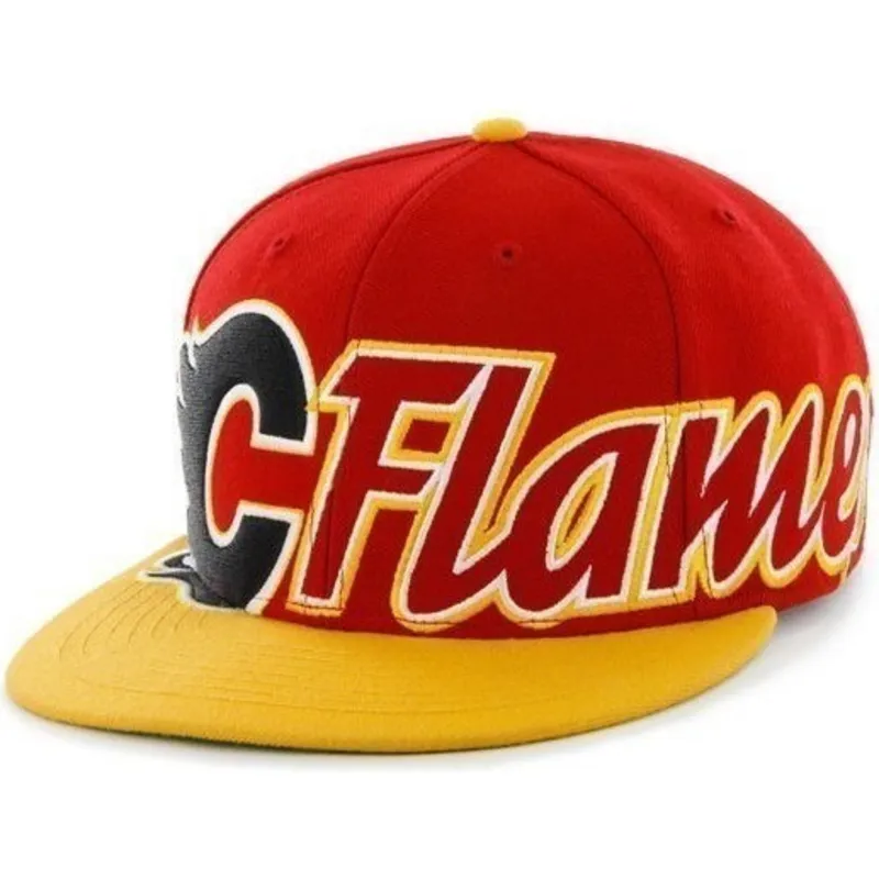plana-snapback-de-letras-calgary-flames-nhl-47-brand
