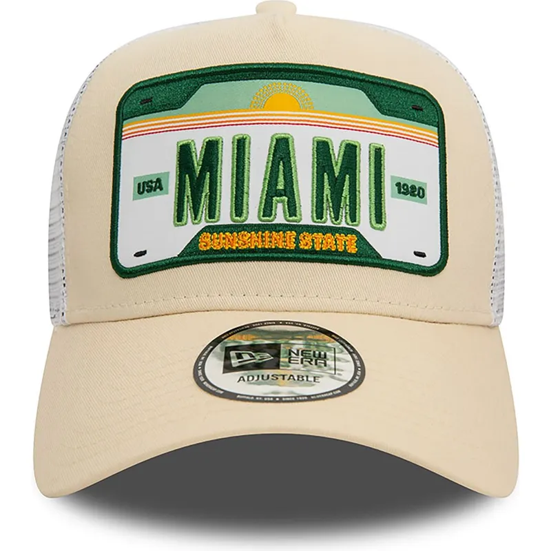 curva-snapback-a-frame-license-plate-miami-ciudades-y-playas-new-era