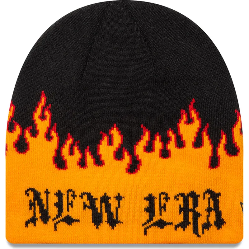 skull-knit-flame-new-era