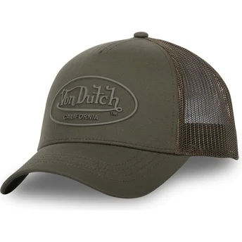 Καπέλα καμπύλη πράσινο snapback LOG07 από Von Dutch