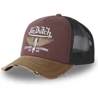 Καπέλα καμπύλη πολύχρωμο snapback CREW18 από Von Dutch