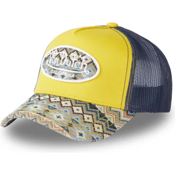 Καπέλα καμπύλη ναυτικό μπλε snapback 02 από Von Dutch