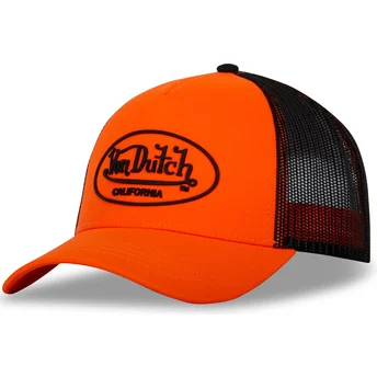 Καπέλα καμπύλη πορτοκαλί snapback FLU O από Von Dutch