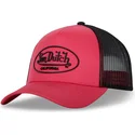 von-dutch-flu-p-pink-and-black-trucker-hat