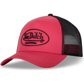 Καπέλα καμπύλη ροζ snapback FLU P από Von Dutch