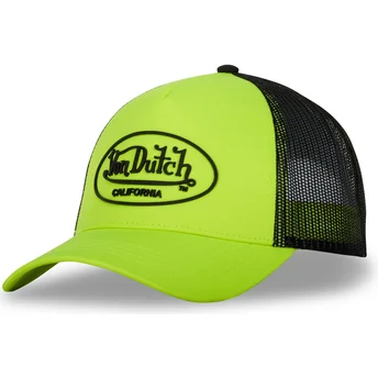 Καπέλα καμπύλη κίτρινο snapback FLU από Von Dutch