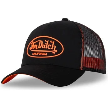 Καπέλα καμπύλη μαύρο snapback DOM O από Von Dutch