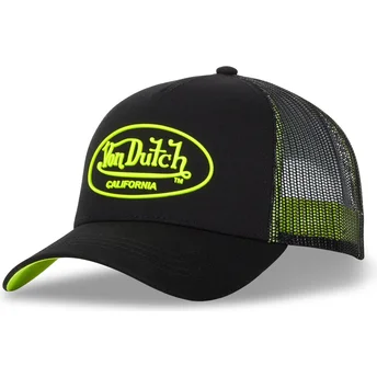 Καπέλα καμπύλη μαύρο snapback DOM από Von Dutch