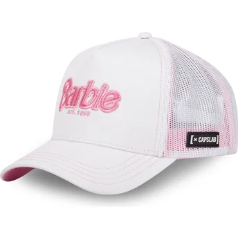 Καπέλα καμπύλη λευκό snapback BAR9 CT Barbie από Capslab