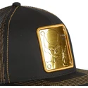capslab-flat-brim-golden-frieza-dbs4-gol-dragon-ball-black-trucker-hat