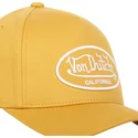 von-dutch-curved-brim-lof-c09-yellow-adjustable-cap