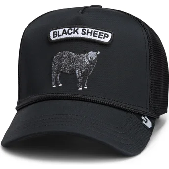 Καπέλα καμπύλη μαύρο snapback GB2 Black Sheep The Rocker The Farm Goorin Bros.