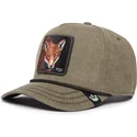 goorin-bros-curved-brim-fox-foxyduck-canvas-the-farm-green-snapback-cap