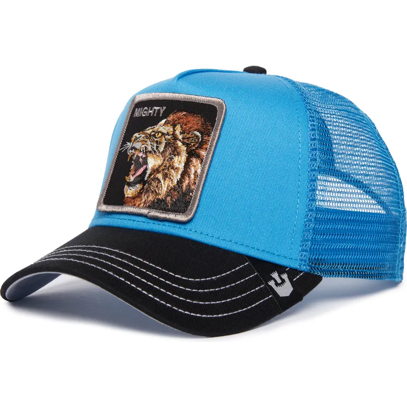 trucker-mighty-lion-fan-the-farm-goorin-bros trucker-mighty-lion-fan-the-farm-goorin-bros