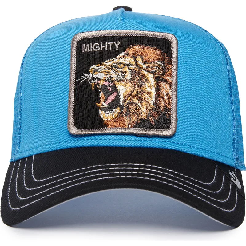 trucker-mighty-lion-fan-the-farm-goorin-bros trucker-mighty-lion-fan-the-farm-goorin-bros