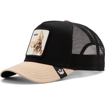 Goorin Bros. Chihuahua The Amigo Eco Brutalism The Farm Black and Beige Trucker Hat