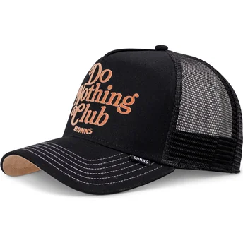 Καπέλα καμπύλη μαύρο snapback Do Nothing Club HFT DNC 30th από Djinns