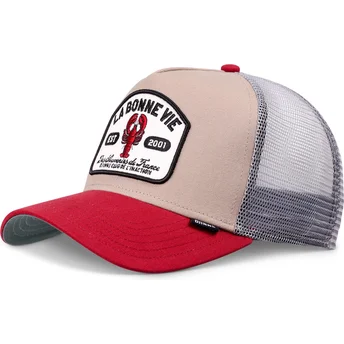 Καπέλα καμπύλη πολύχρωμο snapback La Bonne Vie HFT από Djinns