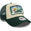 new-era-a-frame-ski-patch-cities-and-beaches-aspen-green-trucker-hat