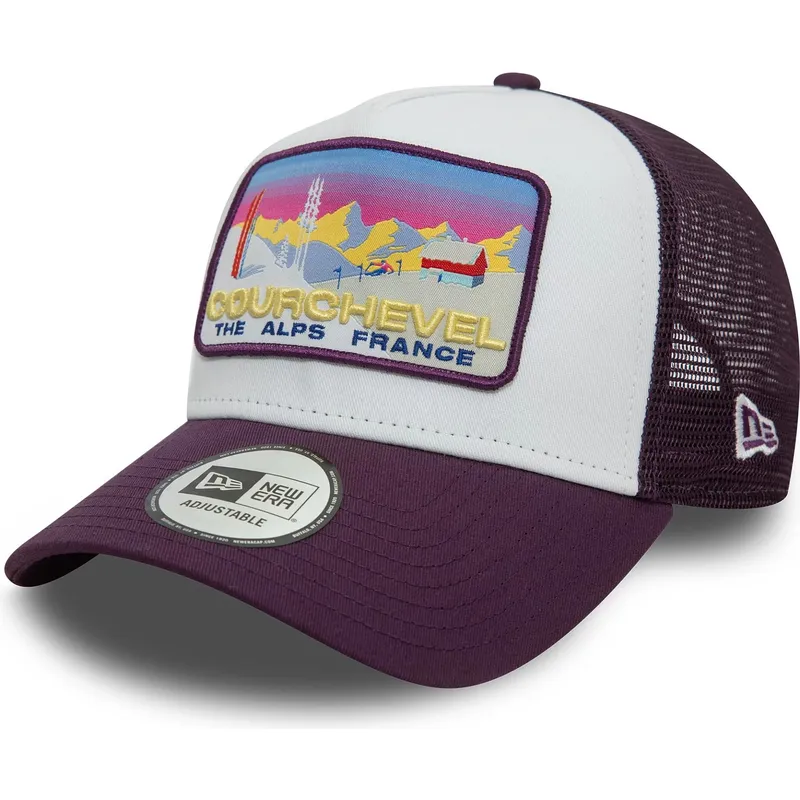 curva-snapback-a-frame-ski-patch-courchevel-ciudades-y-playas-new-era