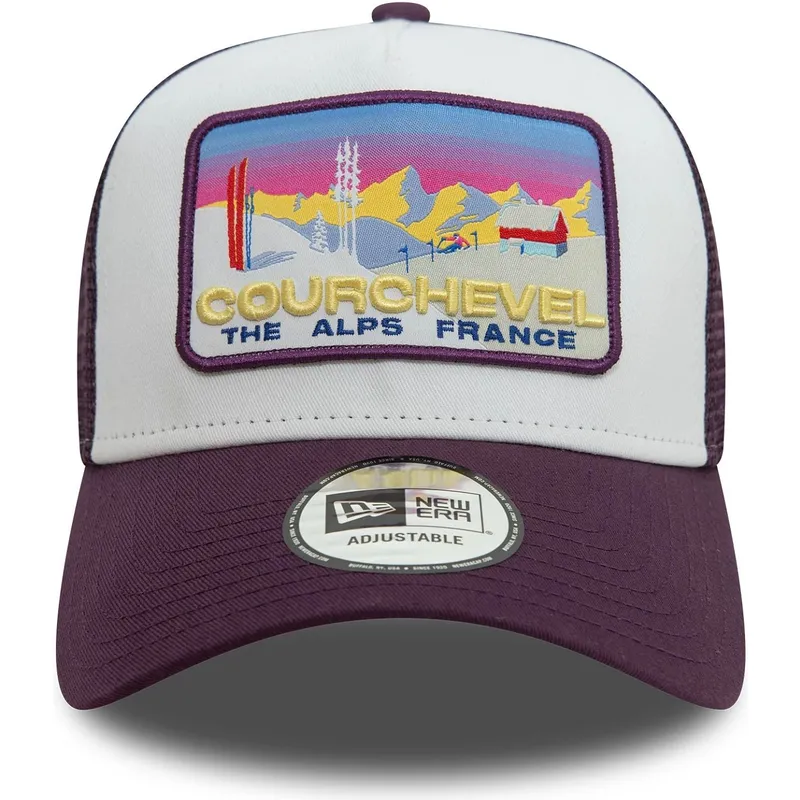 curva-snapback-a-frame-ski-patch-courchevel-ciudades-y-playas-new-era