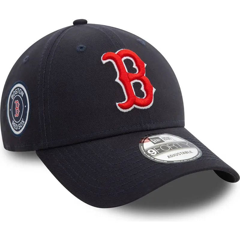 9forty-side-patch-boston-red-sox-mlb-new-era