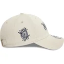 new-era-curved-brim-9twenty-scribble-ac-milan-serie-a-beige-adjustable-cap